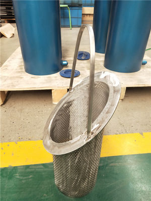 PN0.6 cárter del filtro de acero inoxidable industrial del tubo Dn15
