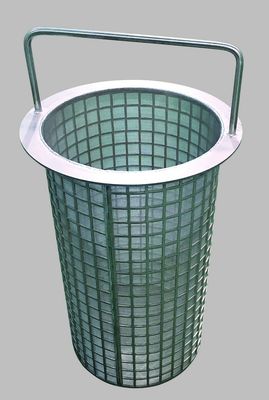 304 o 316 filtro de acero inoxidable grande de vivienda de la cesta del diámetro ISO