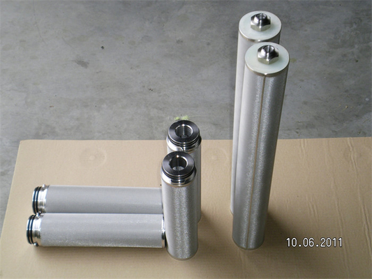 Ss316 sinterizados los polímeros del tubo filtrante y proveen de gas la filtración de 15 micrones