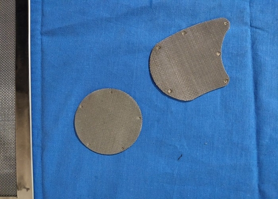 Aisi inoxidable 304 alambre Mesh Filter Disc Spot Welded de 60 micrones