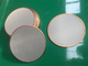 Los bordes encapsularon la pantalla tejida de Mesh Discs Micron Grade Industry del acero inoxidable