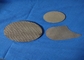 ISO Aisi 304 filtración de acero inoxidable de Mesh Filter Discs Without Edge de 75 micrones
